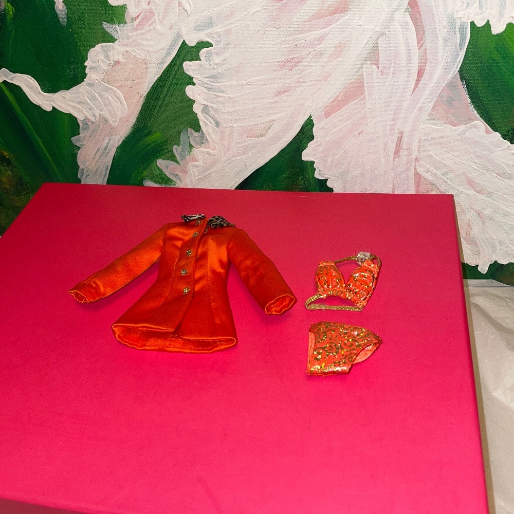 Barbie jacket and swim wear
